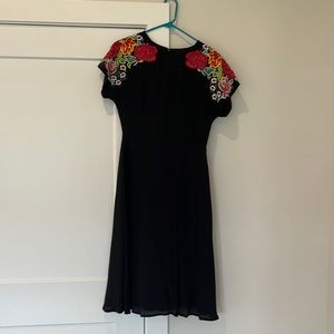 Embroidered Floral Dress